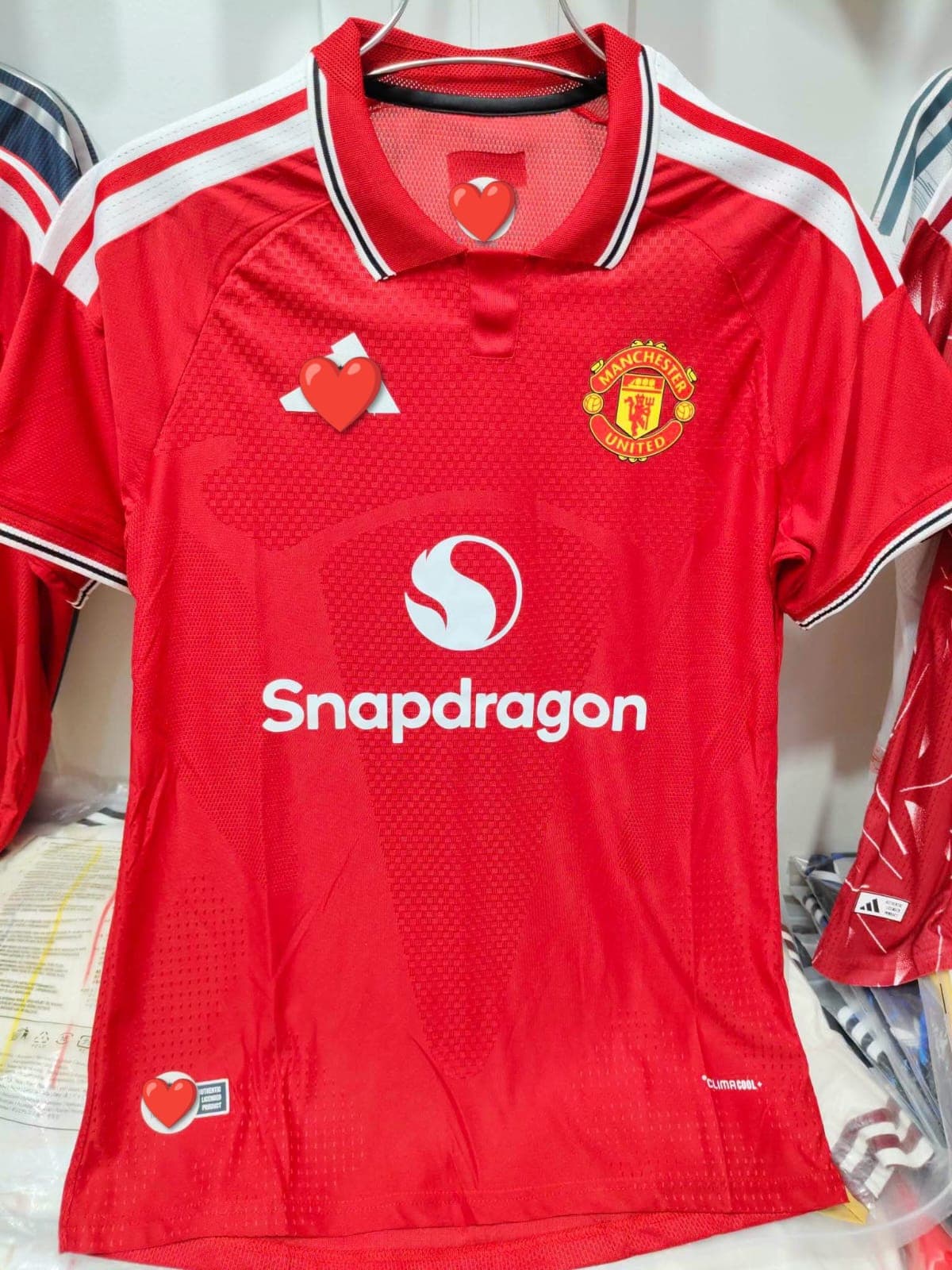 Manchester United player edition home kit 26/27