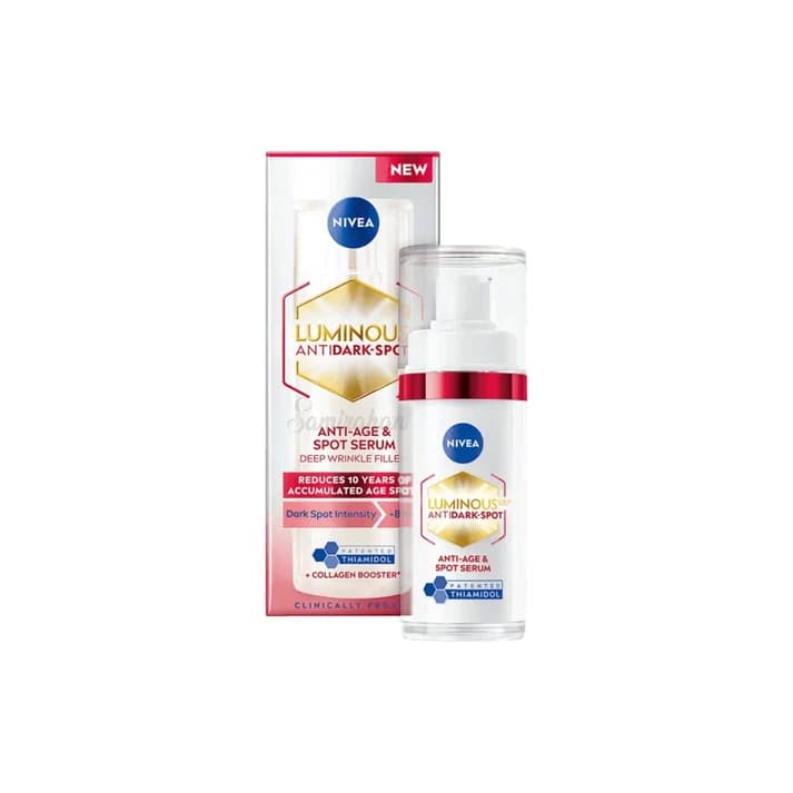 NIVEA Cellular Luminous 630 Anti Dark Spot 2in1 Serum with Collagen Booster (UK) 30mL