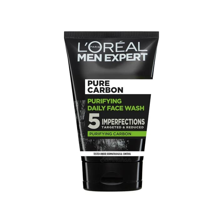 L'Oreal Men Expert Pure Carbon Purifying Daily Face Wash (UK) 100 mL