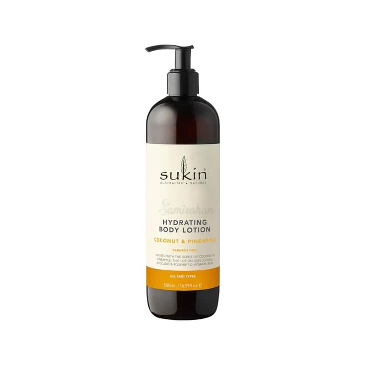 Sukin Hydrating Body Lotion Coconut & Pineapple (Australia) 500mL