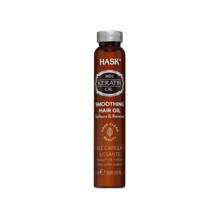 Hask Keratin Smooth Shine Hair Oil Vial (Australia) 18mL