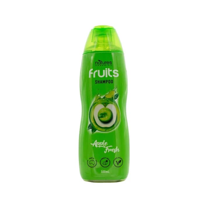 Natures Organics Fruits Shampoo Balance Apple Fresh (Australia) 500mL