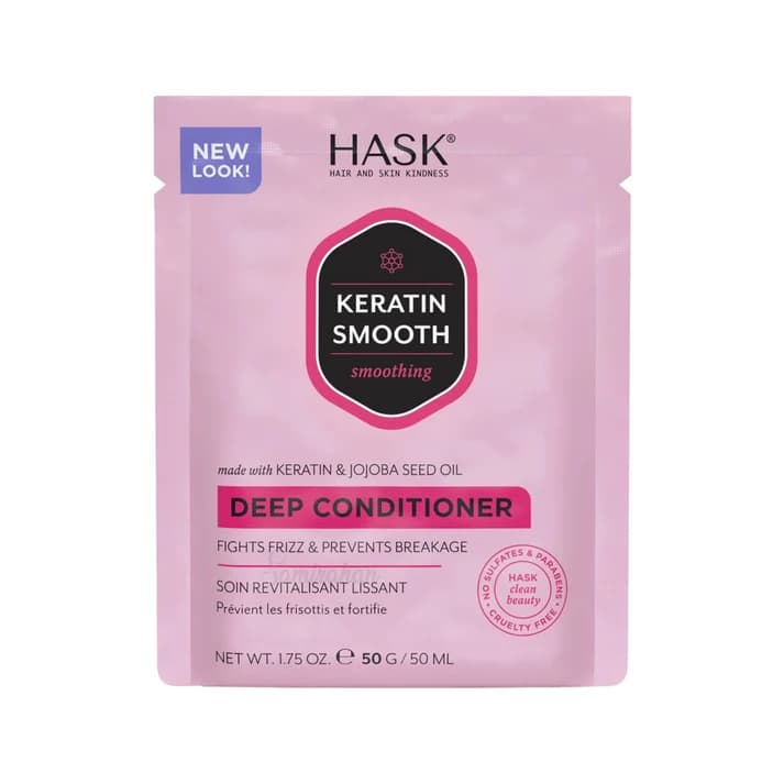 HASK Keratin Protein & Jojoba Seed Oil Smooth Deep Conditioner Sachet (Australia)