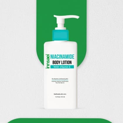 innsaei Niacinamide Body Lotion with Vitamin E 