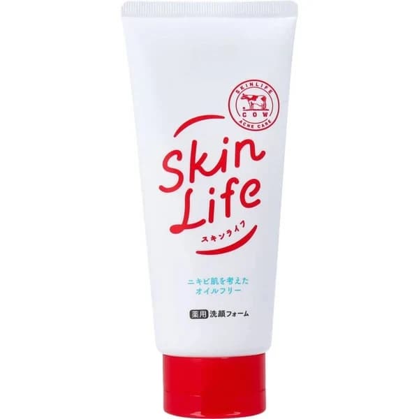 Cow Brand Skin Life Foaming Face Wash Pump 130ml