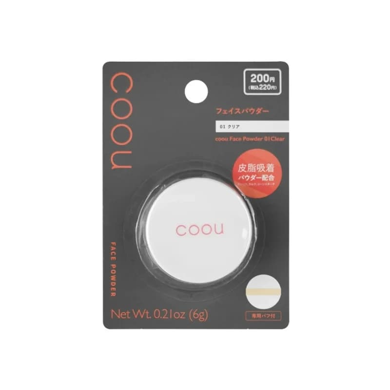 COOU Face Powder 01 Clear