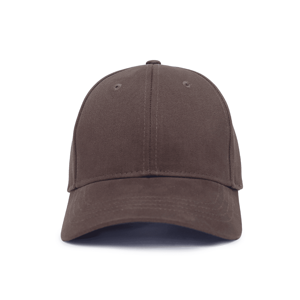 DARK BROWN TWILL CAP