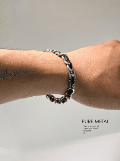 The Ironbound Stainless Steel Bracelet