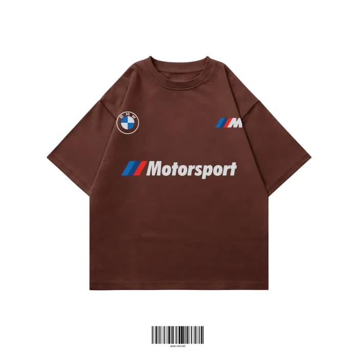 BMW Motorsport Oversized T-Shirt – Premium Streetwear Tee thumbnail 2