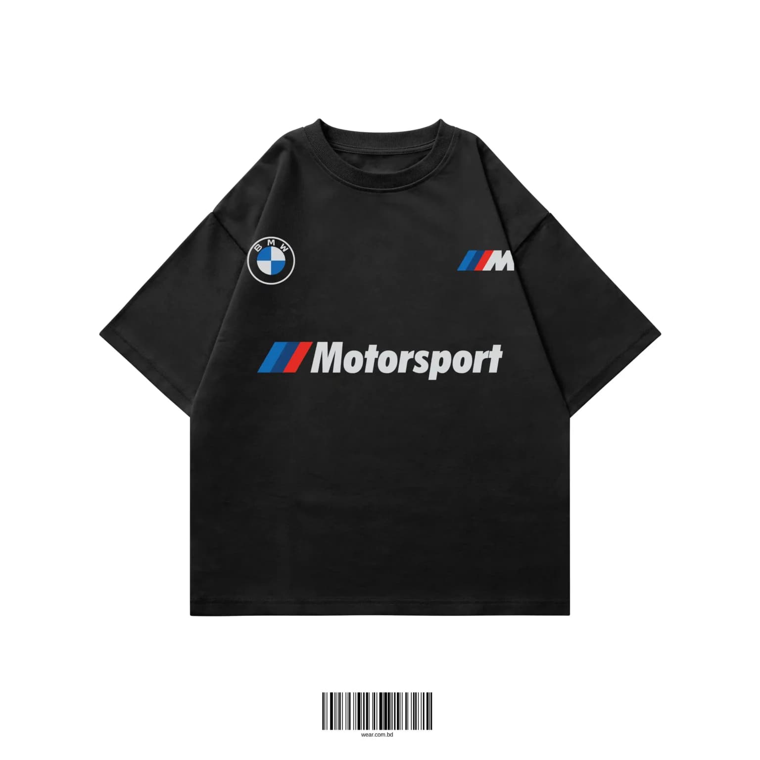 BMW Motorsport Oversized T-Shirt – Premium Streetwear Tee thumbnail 3