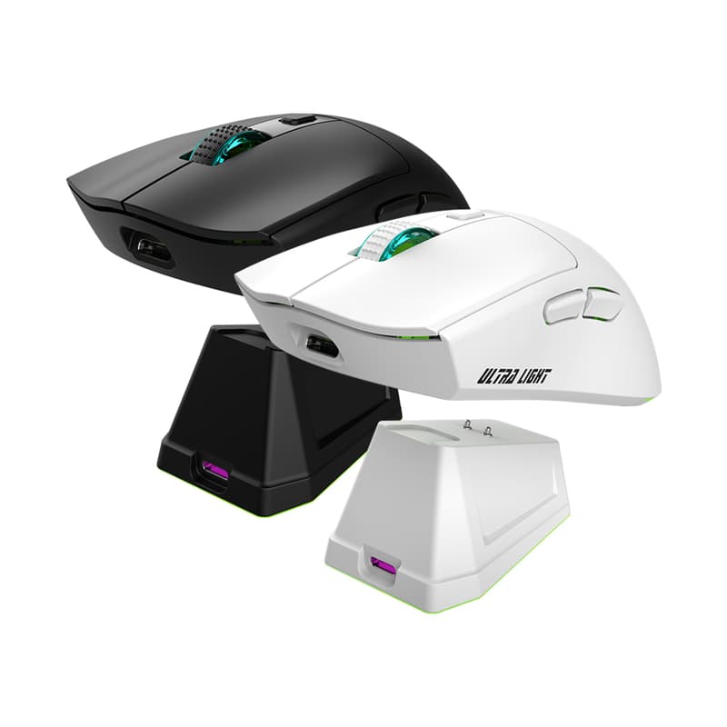 JEDEL WD139 | Wireless RGB | Light weight | Gaming Mouse with Dock