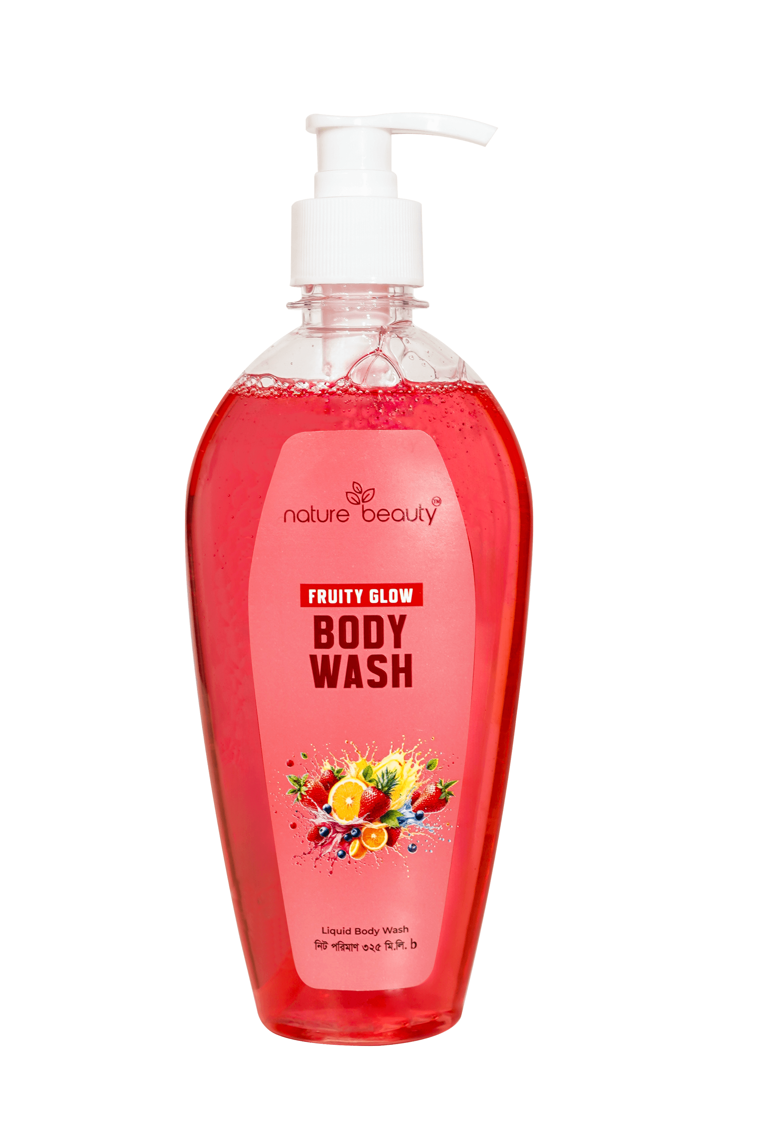 Nature Beauty Fruity Glow Body Wash 325ml