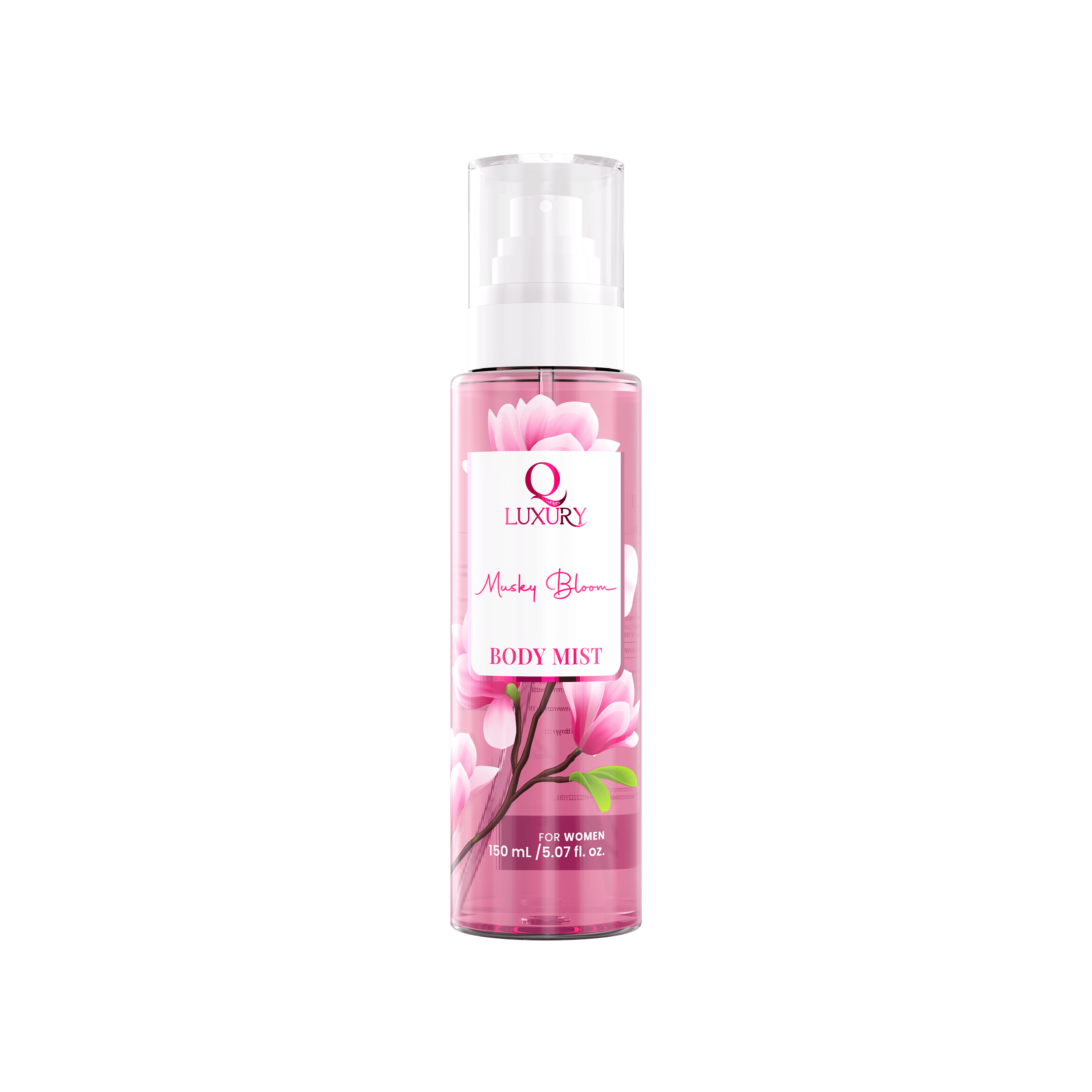 QLUXURY Body Mist For Women - Musky Bloom 150ml