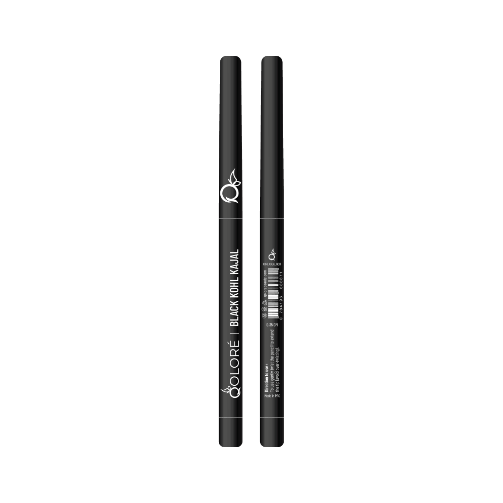 Qolore Black Kohl Kajal 0.35gm