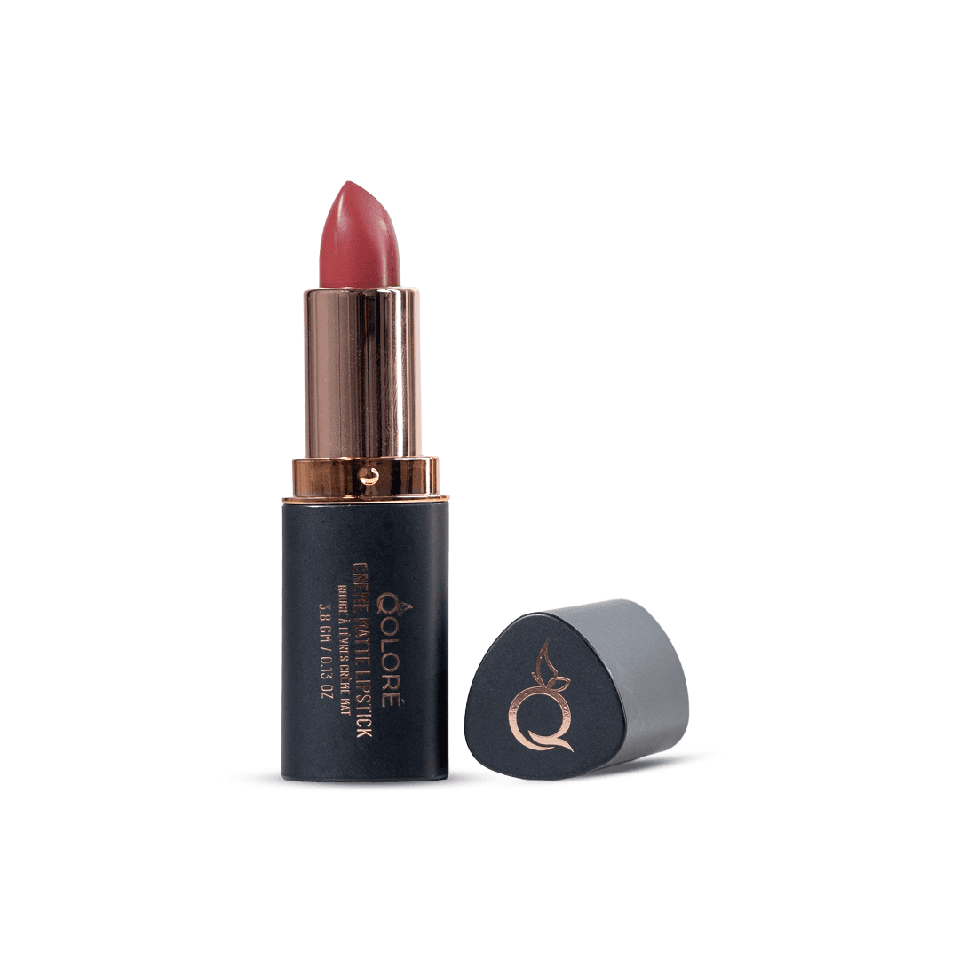 Qolore Crème Matte Lipstick Burnt Clay -04 3.8gm