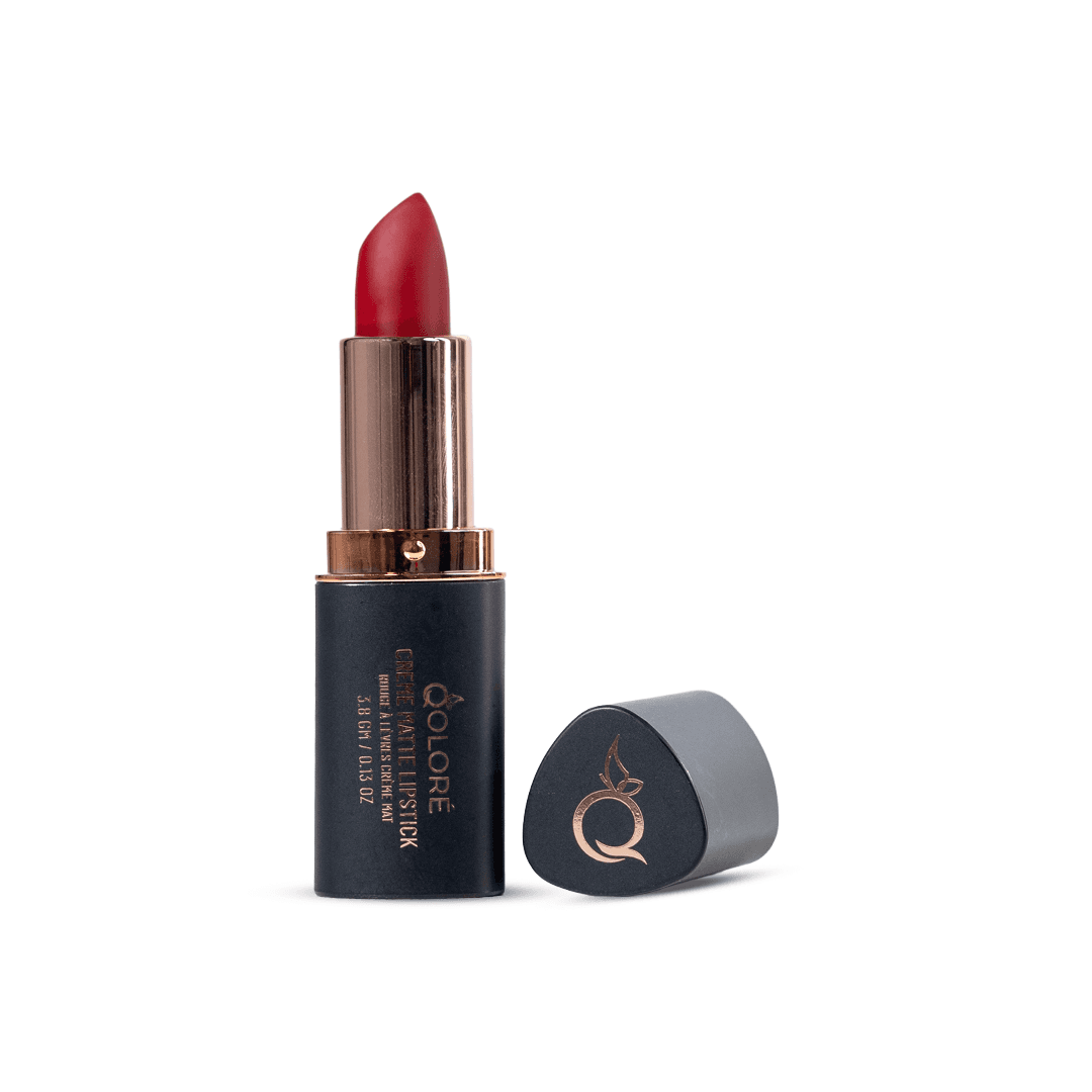 Qolore Crème Matte Lipstick Sunset Red -05 3.8gm