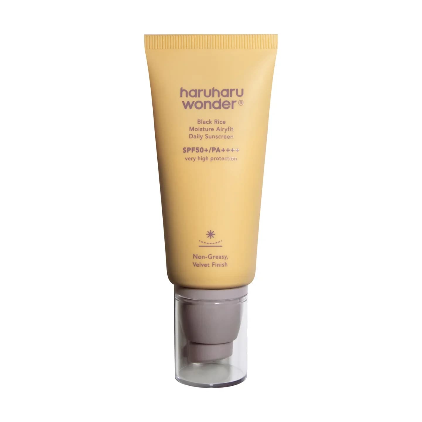 Haruharu Wonder Black Rice Moisture Airyfit Daily Sunscreen SPF50+ PA++++ 50ml