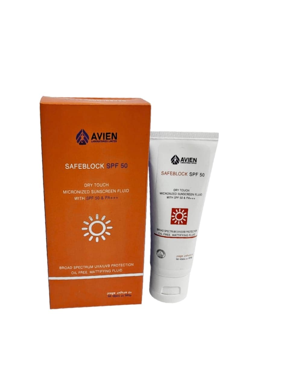 Safe Block Photostable Matt Sunscreen Lotion SPF50 PA+++50ml