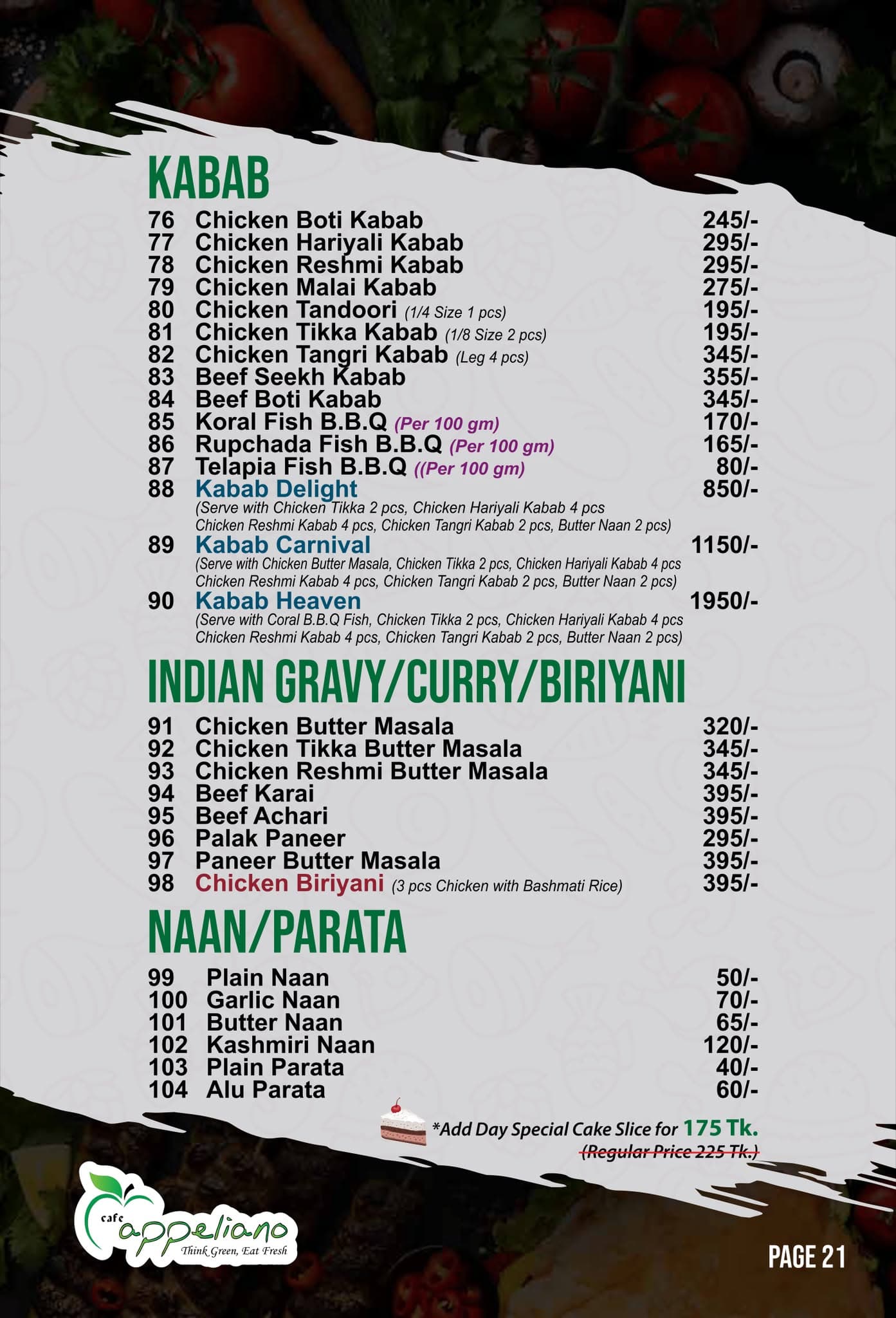 Cafe Appeliano Khilgaon menu image 15