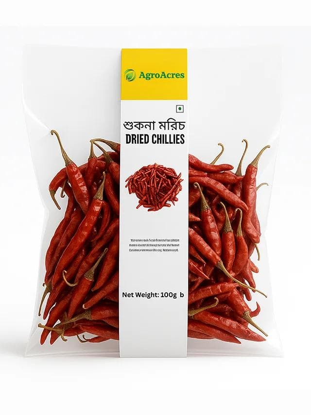Dried Red Chili (শুকনো লাল মরিচ)