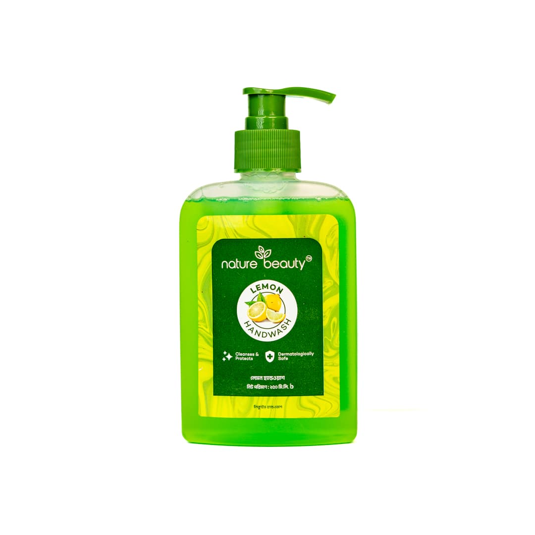Nature Beauty Hand Wash- Lemon 250ml