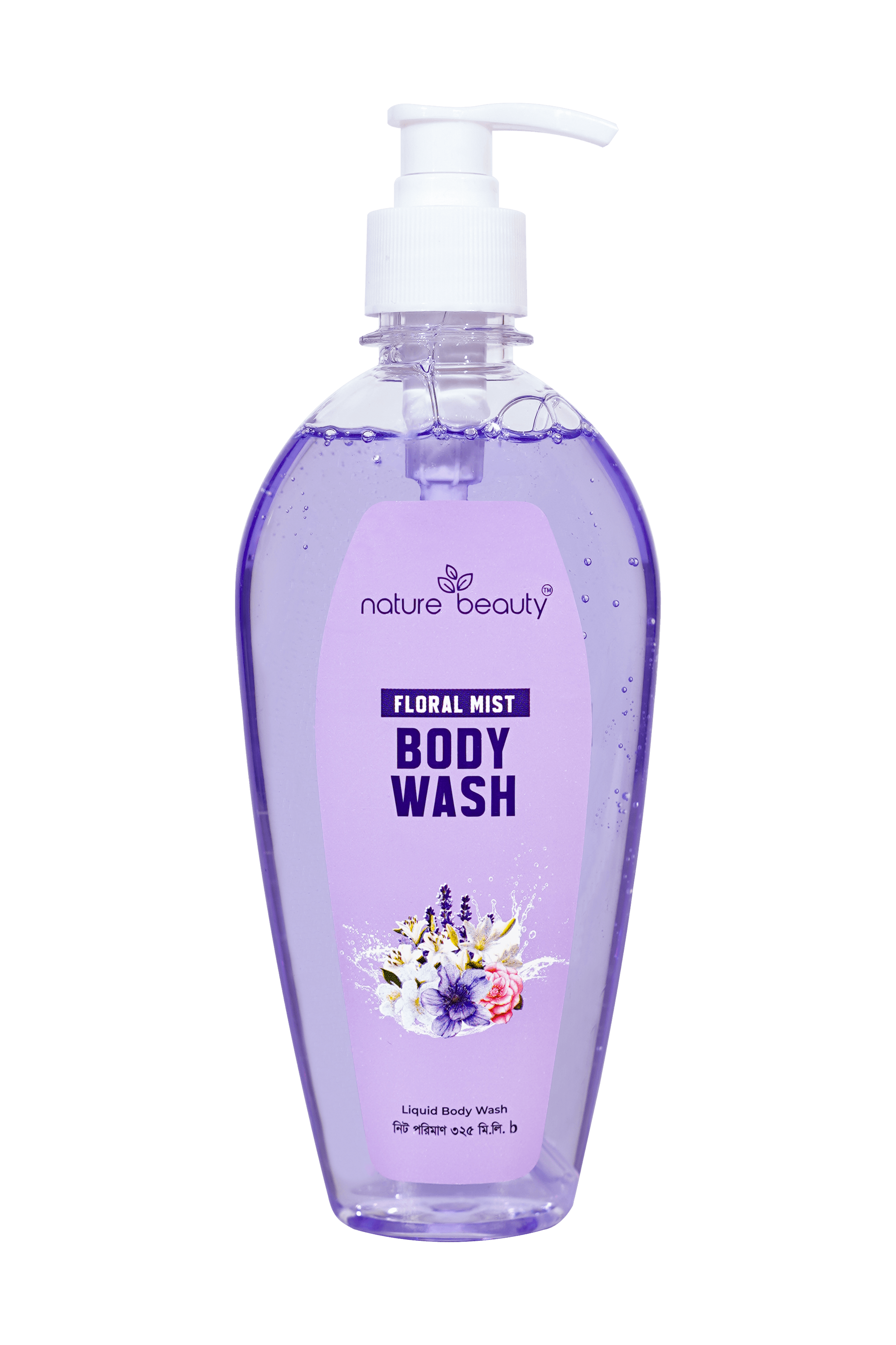 Nature Beauty Floral Mist Body Wash 325ml