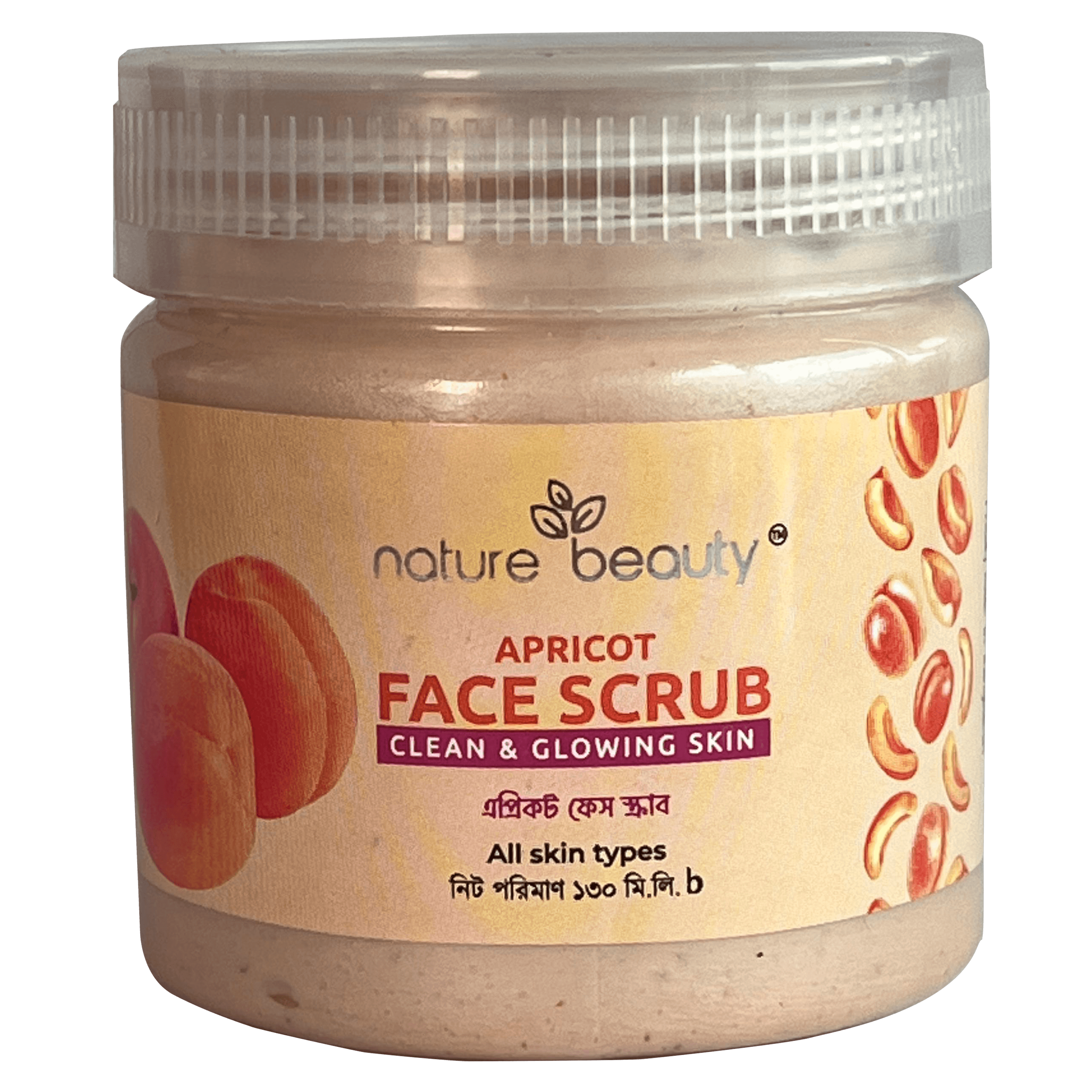 Nature Beauty Appricot Face Scrub 130ml