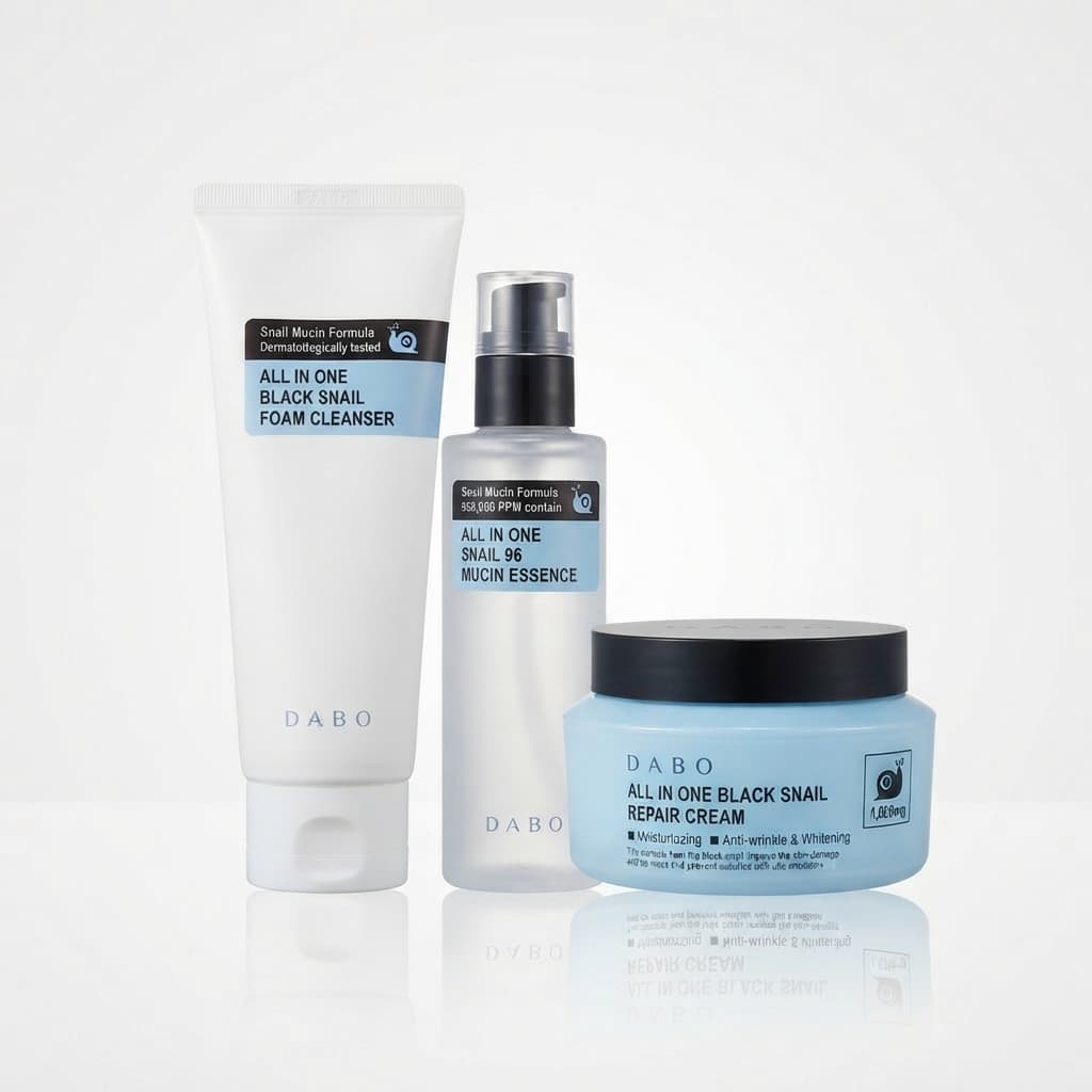 Mini Snail Glow Duo – Hydration & Repair Care