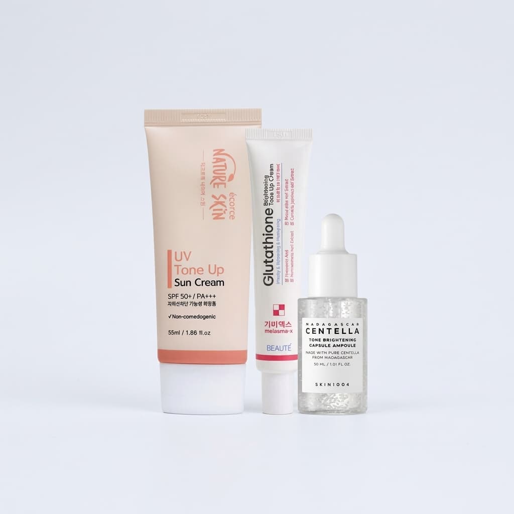 Korean 3-Step Brightening Glow Combo