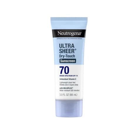 Neutrogena Ultra Sheer® Dry-Touch Sunscreen SPF70 88ml