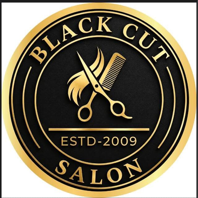 Black Cut Salon logo
