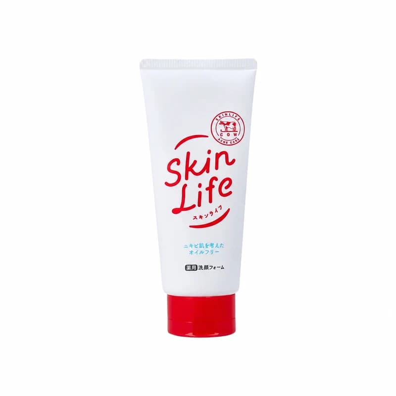 Cow Brand Skin Life Foaming Face Wash Pump 130ml