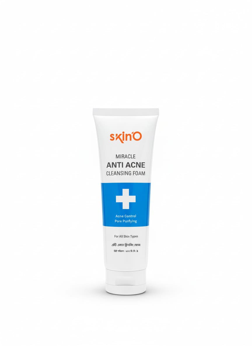 skino Miracle Anti Acne Cleansing Foam 100ml