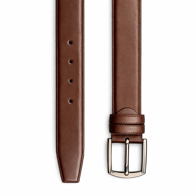 Men’s Classic Brown Leather Belt
