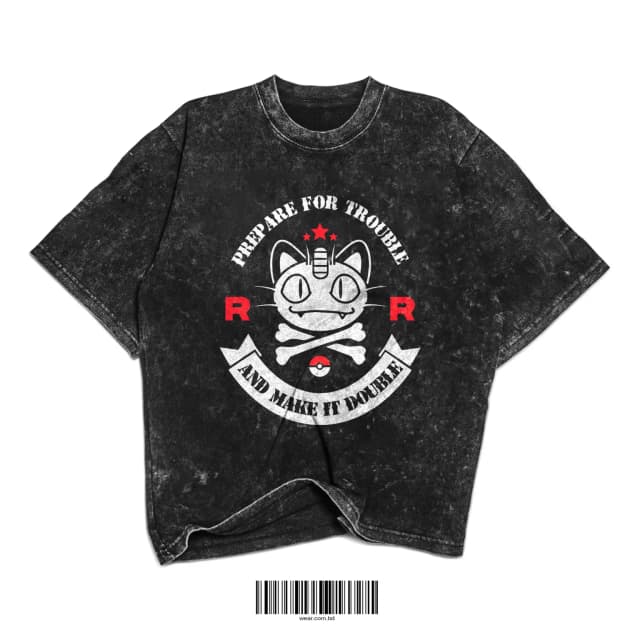 Team Rocket “Prepare for Trouble” Washed T-Shirt