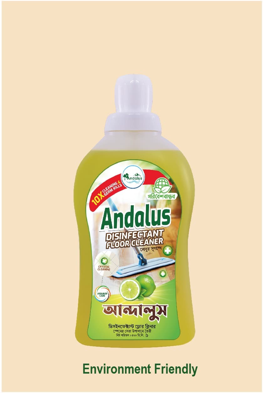 Andalus Disinfectant Floor Cleaner (Lemon)